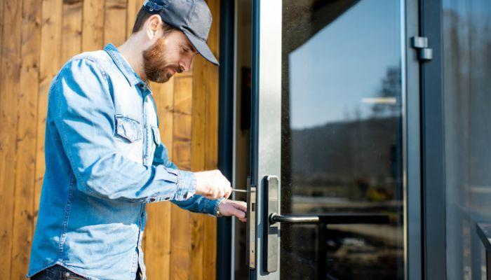 Sliding glass door repair service in Dallas by Windows and Doors Repair LLC