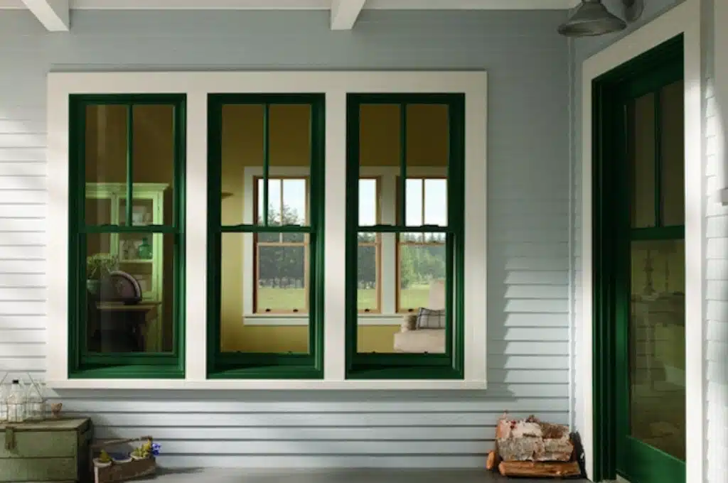 Crystal clear double-pane window glass replacement in an Dallas kitchen